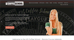 Desktop Screenshot of hgcoffee.com.au